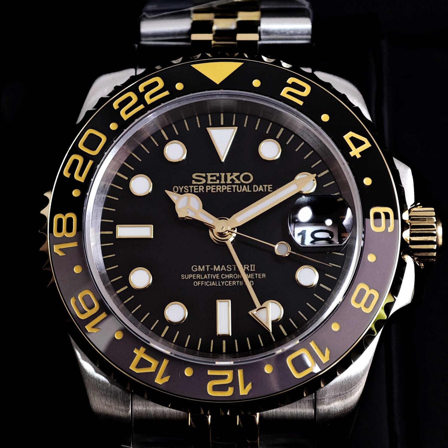 GMT-MASTER RUSTIC GOLD DUAL TONE
