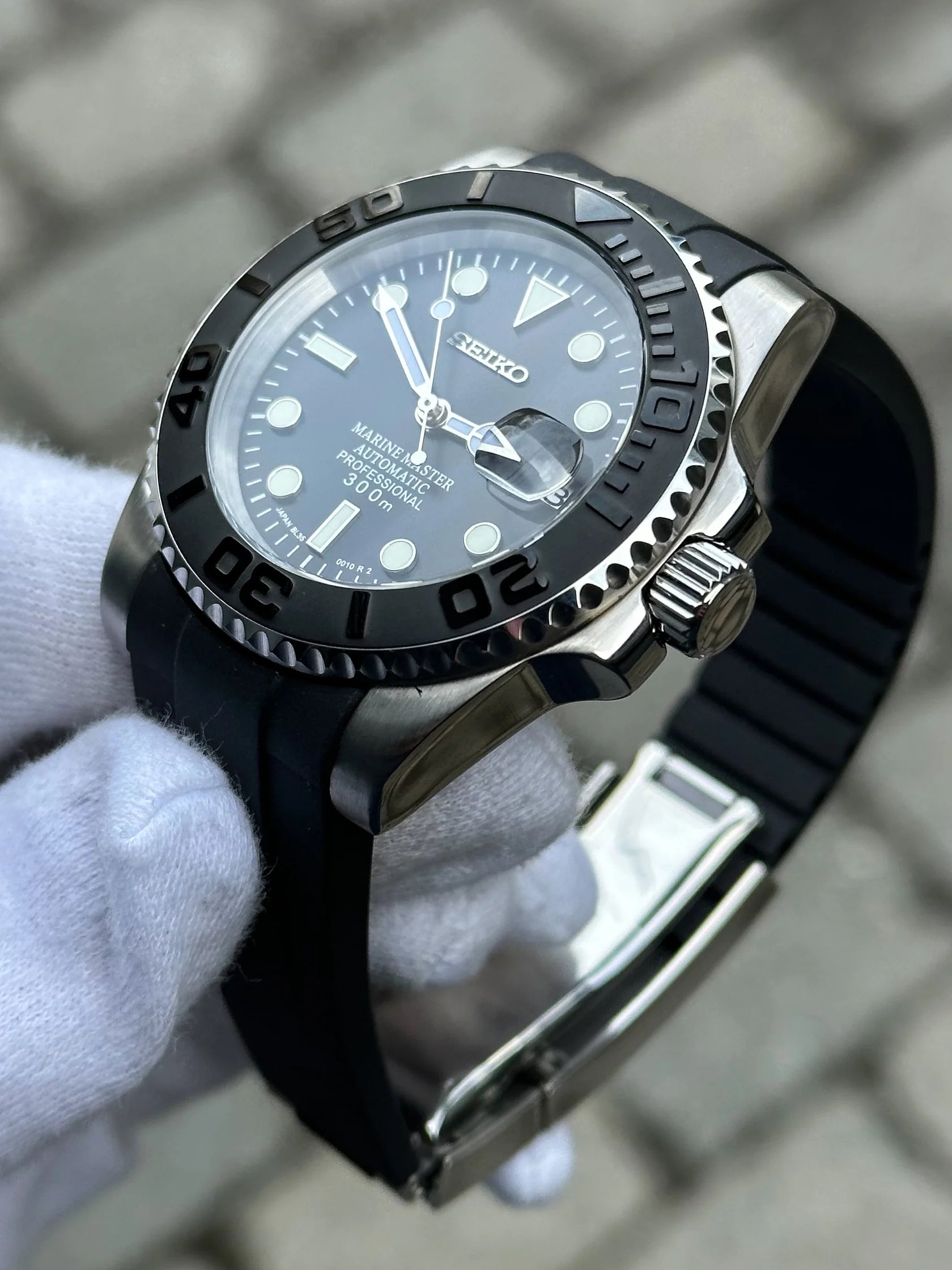 YACHTMASTER SILVER BLACK