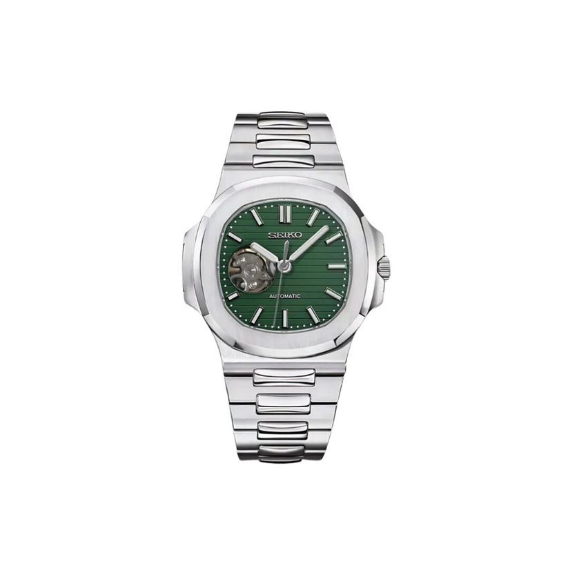 NAUTILUS OPEN HEART LEAF GREEN
