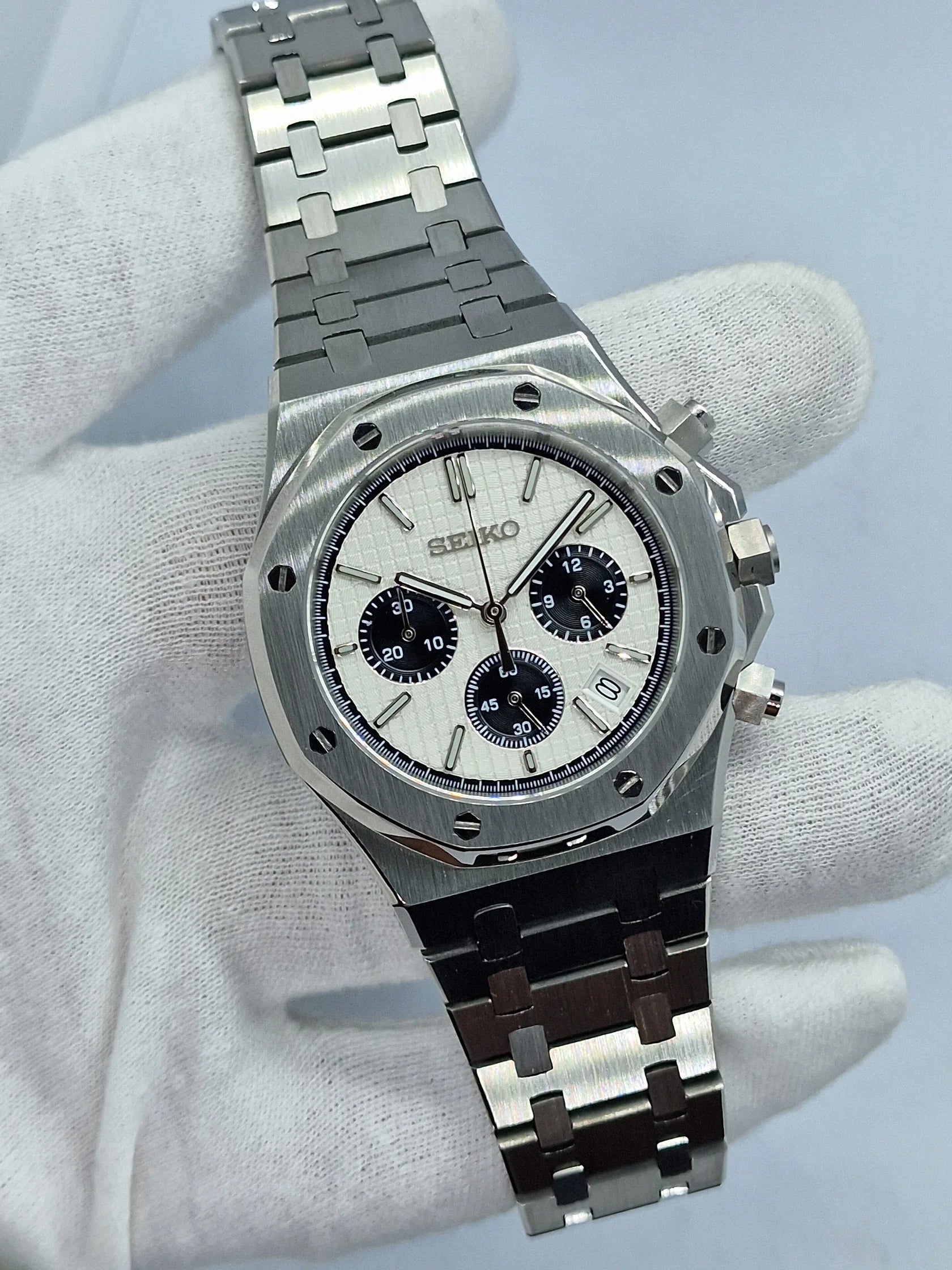 ROYAL OAK CHRONO WHITE PANDA