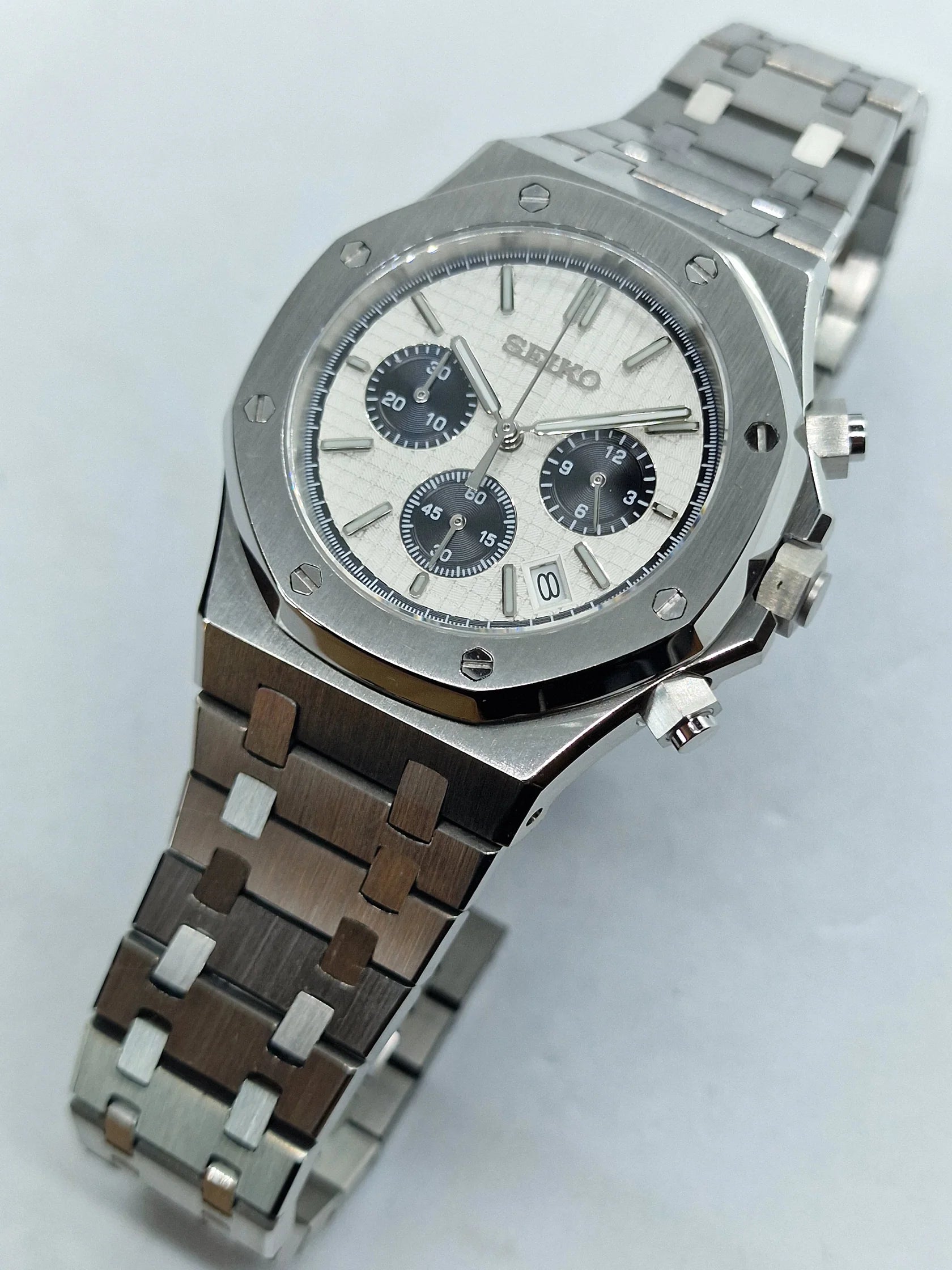 ROYAL OAK CHRONO WHITE PANDA