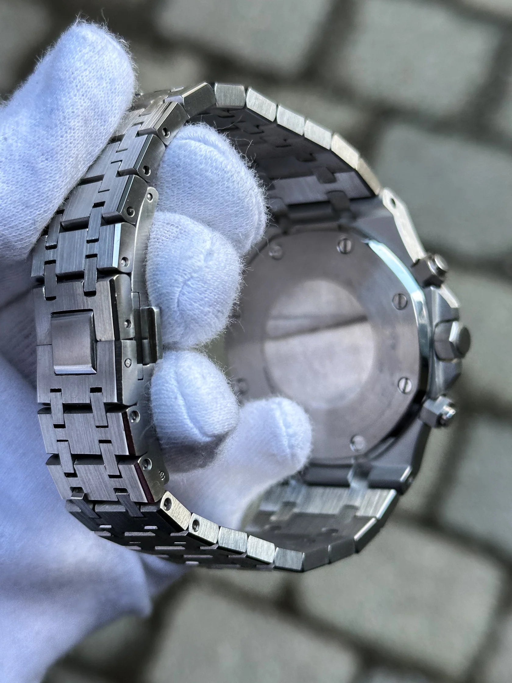 ROYAL OAK CHRONO WHITE PANDA