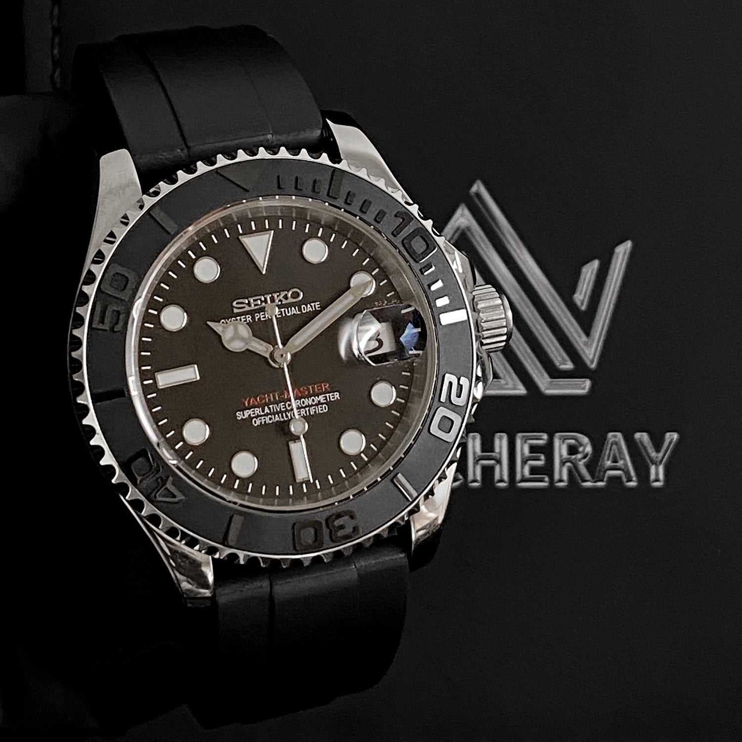 YACHTMASTER SILVER BLACK