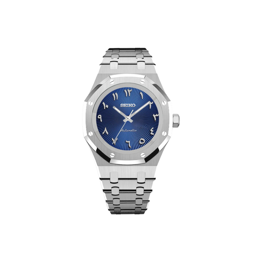 ROYAL OAK SILVER ARABIC BLUE