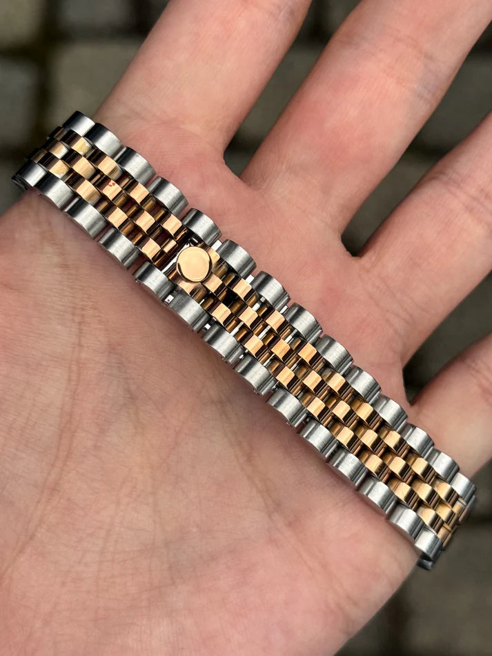 31mm DATEJUST ROSE GOLD CHOCO DIAMOND DIAL