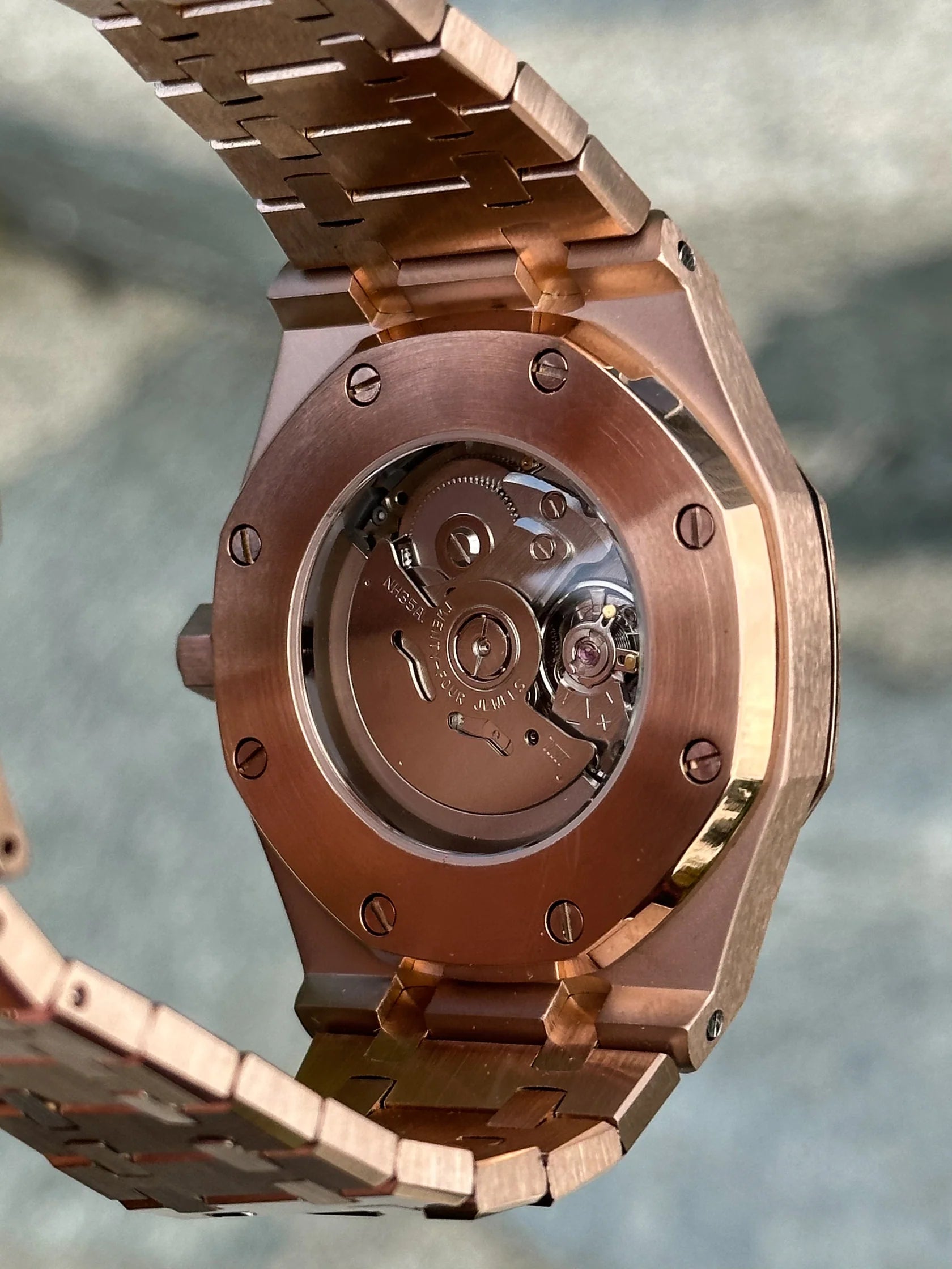 ROYAL OAK ROSE GOLD BLACK