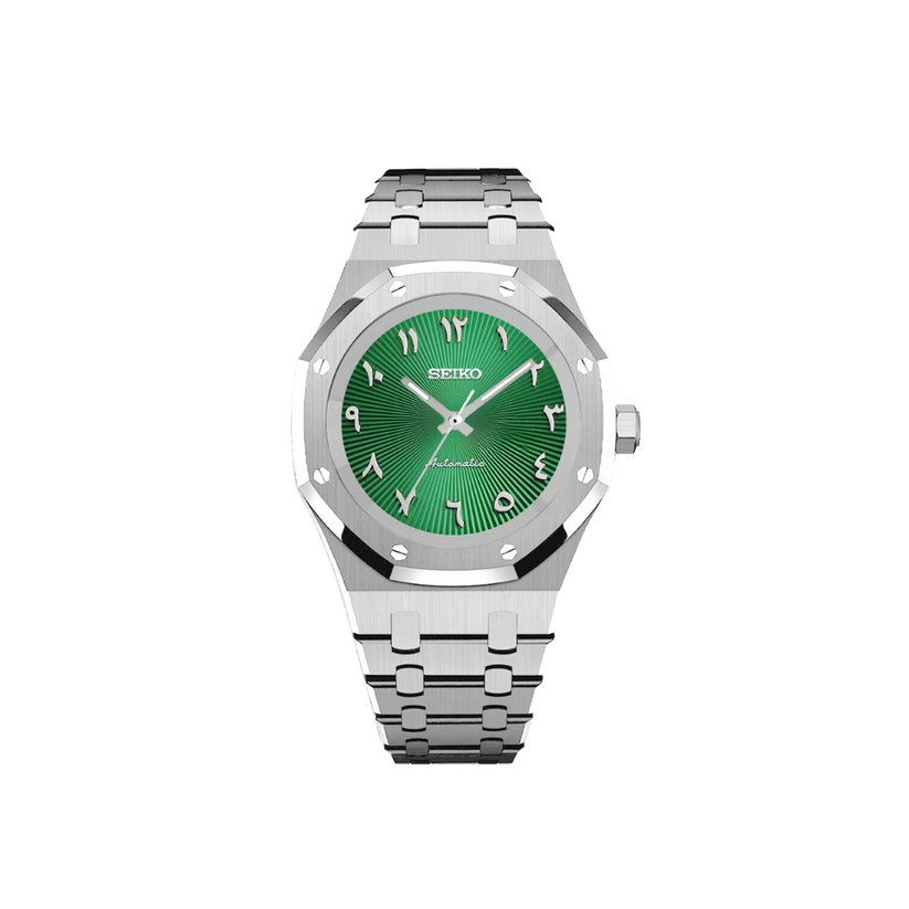 ROYAL OAK SILVER ARABIC GREEN