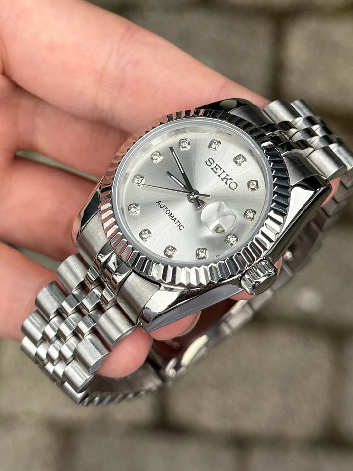 31mm DATEJUST SILVER DIAMOND
