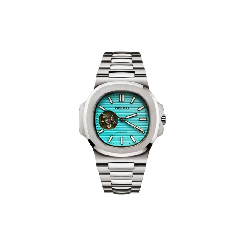 NAUTILUS OPEN HEART TIFFANY BLUE
