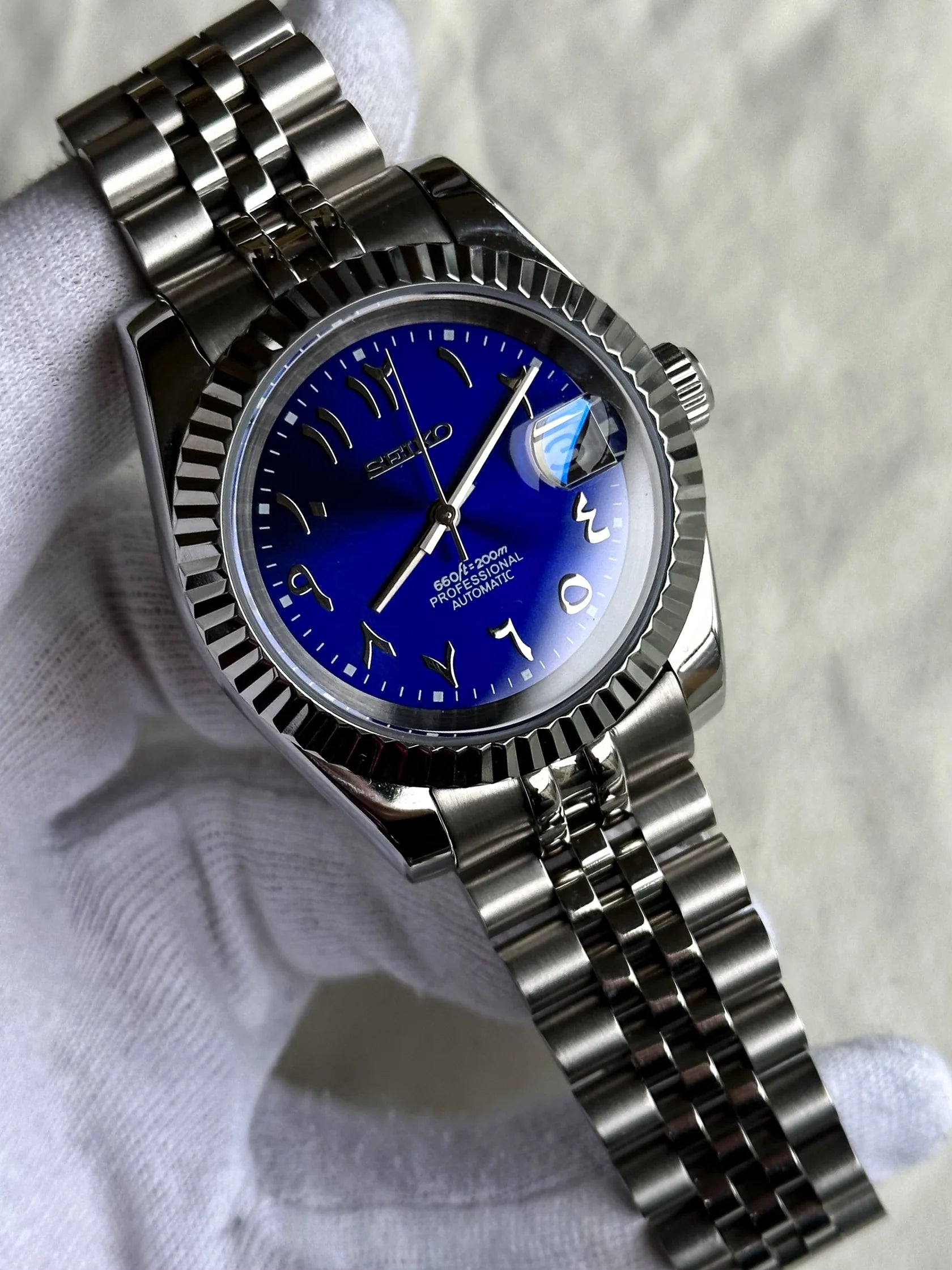 DATEJUST DEEP BLUE ARABIC
