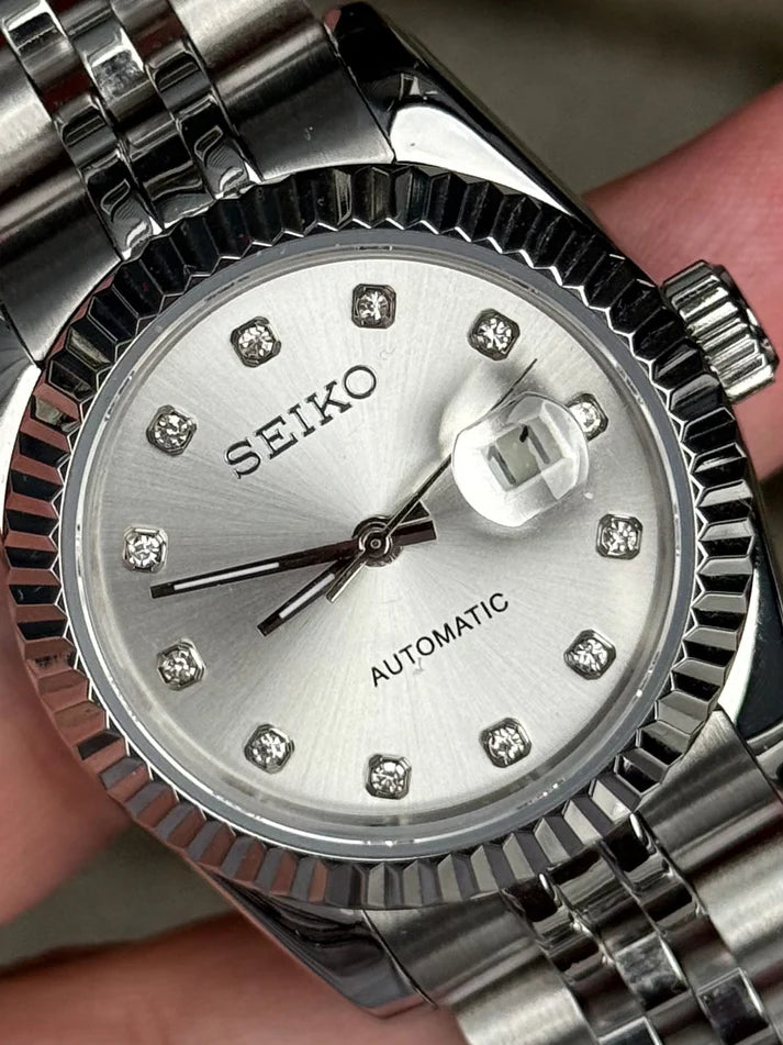 31mm DATEJUST SILVER DIAMOND