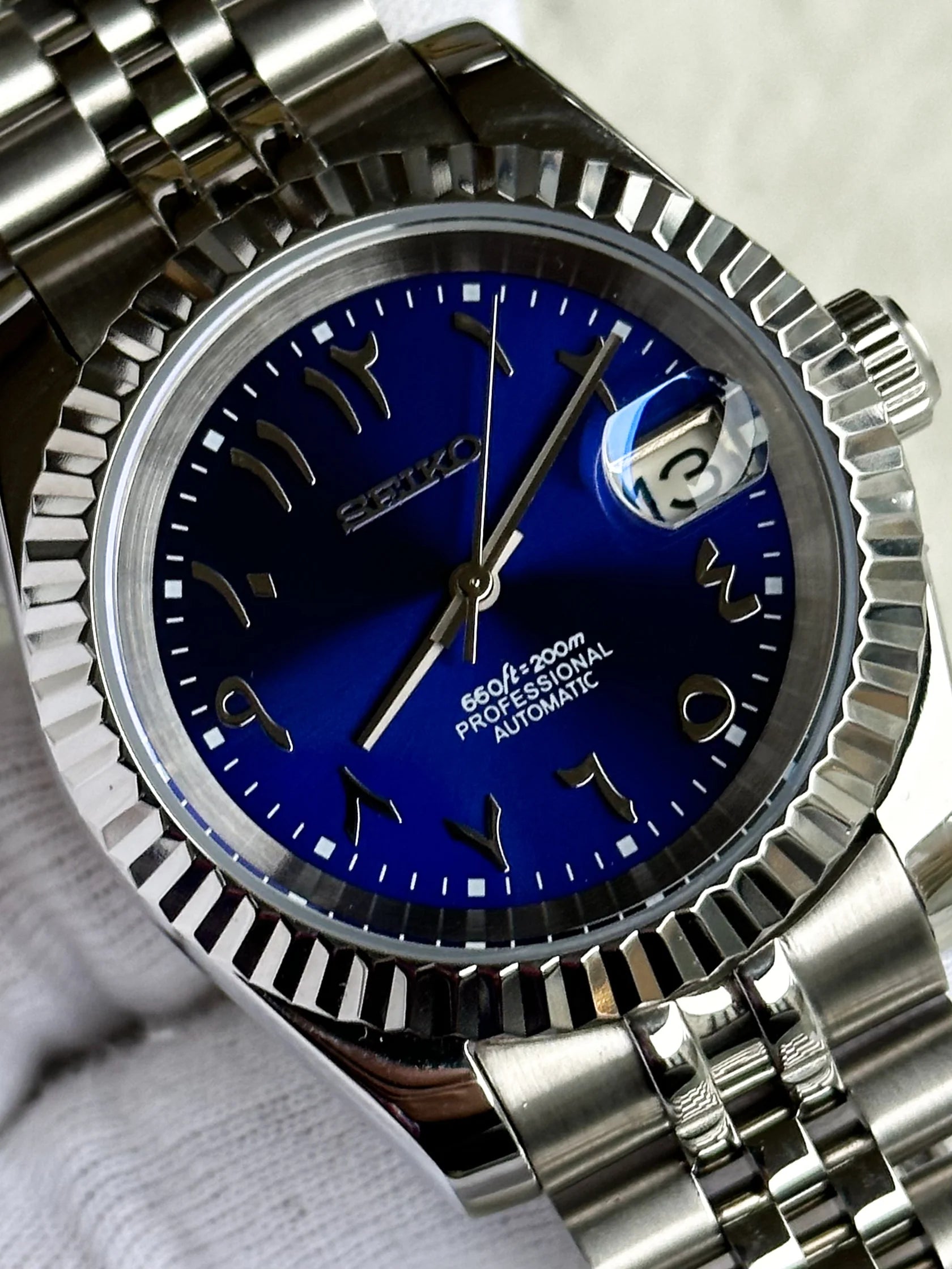DATEJUST DEEP BLUE ARABIC