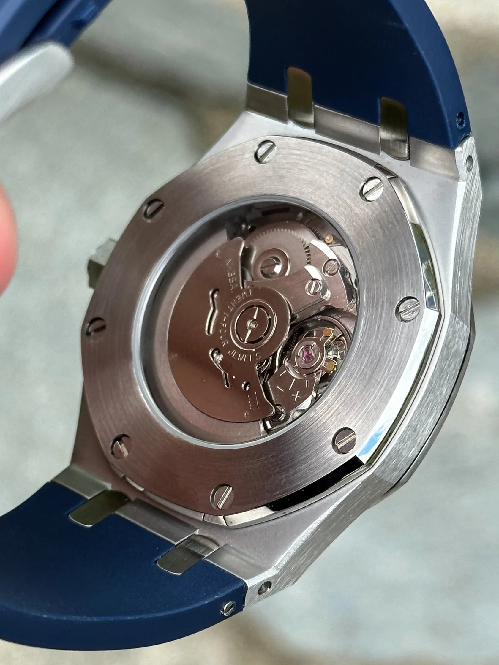 ROYAL OAK SILVER ARABIC BLUE