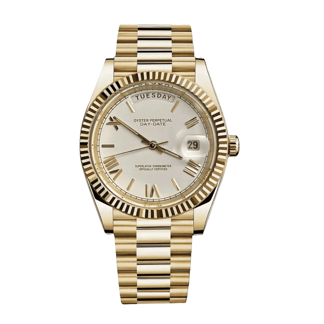 SEIKD-D MOD Roman Gold White — view 1