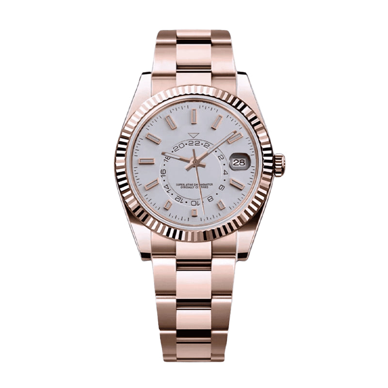 SEIKJUST MOD Dweller Rose Gold Classic White — view 1