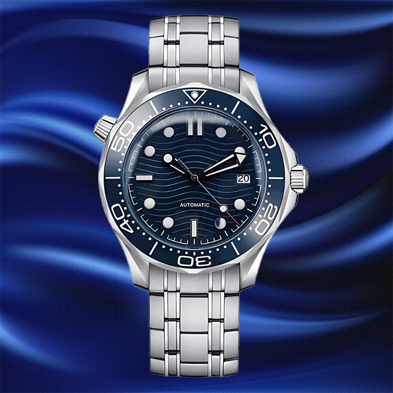 SEIKMASTER MOD SEAMASTER DARK BLUE — view 2