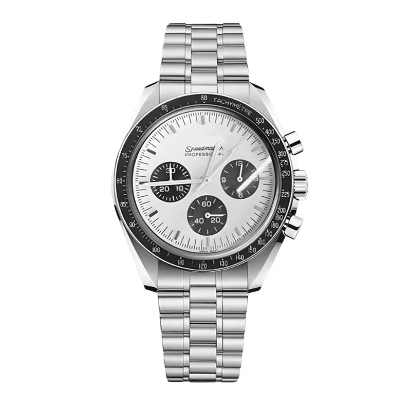 SEIKMOON MOD Speedmaster Moonwatch-White — view 1