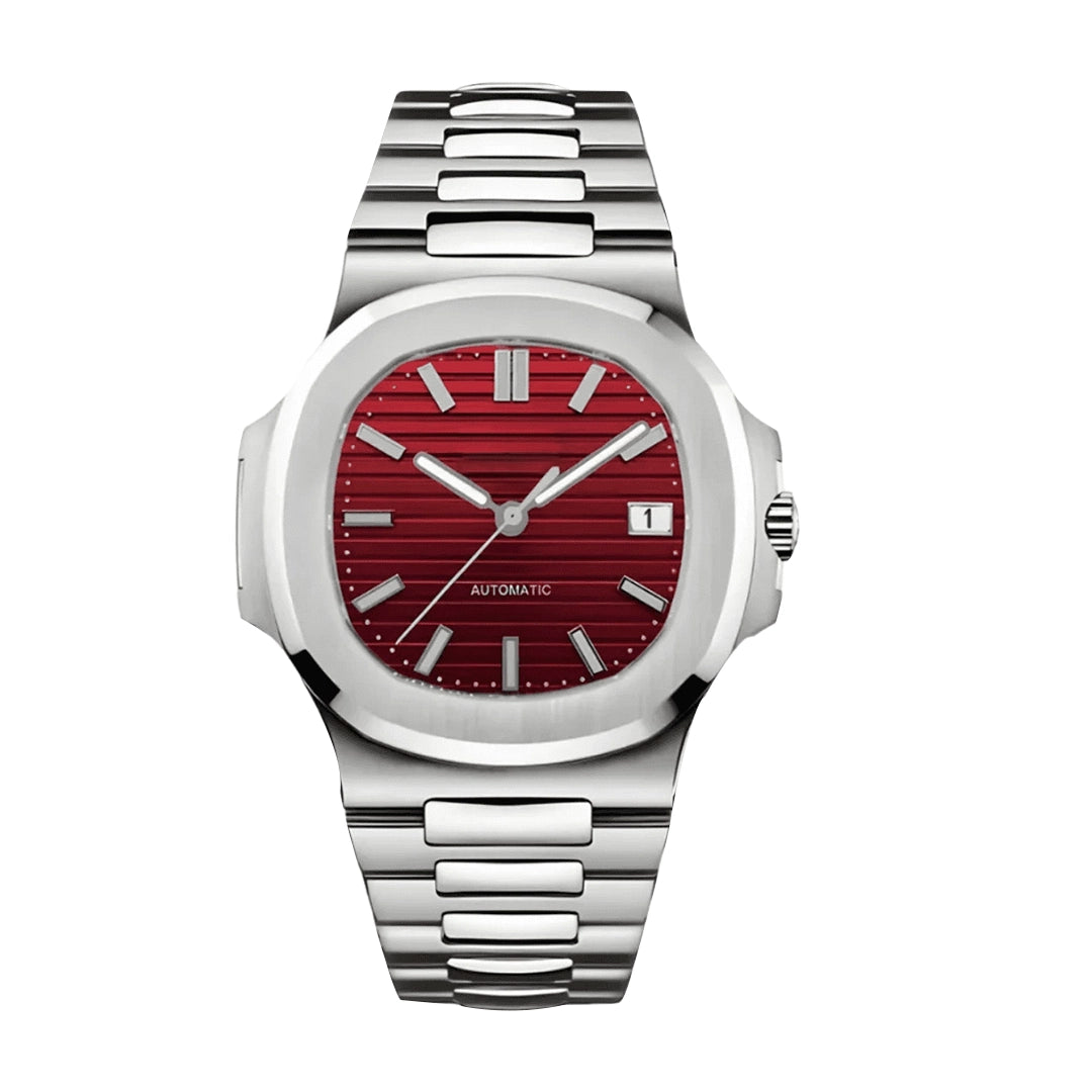 SEIKNAUT MOD Nautilus Red Velvet — view 1