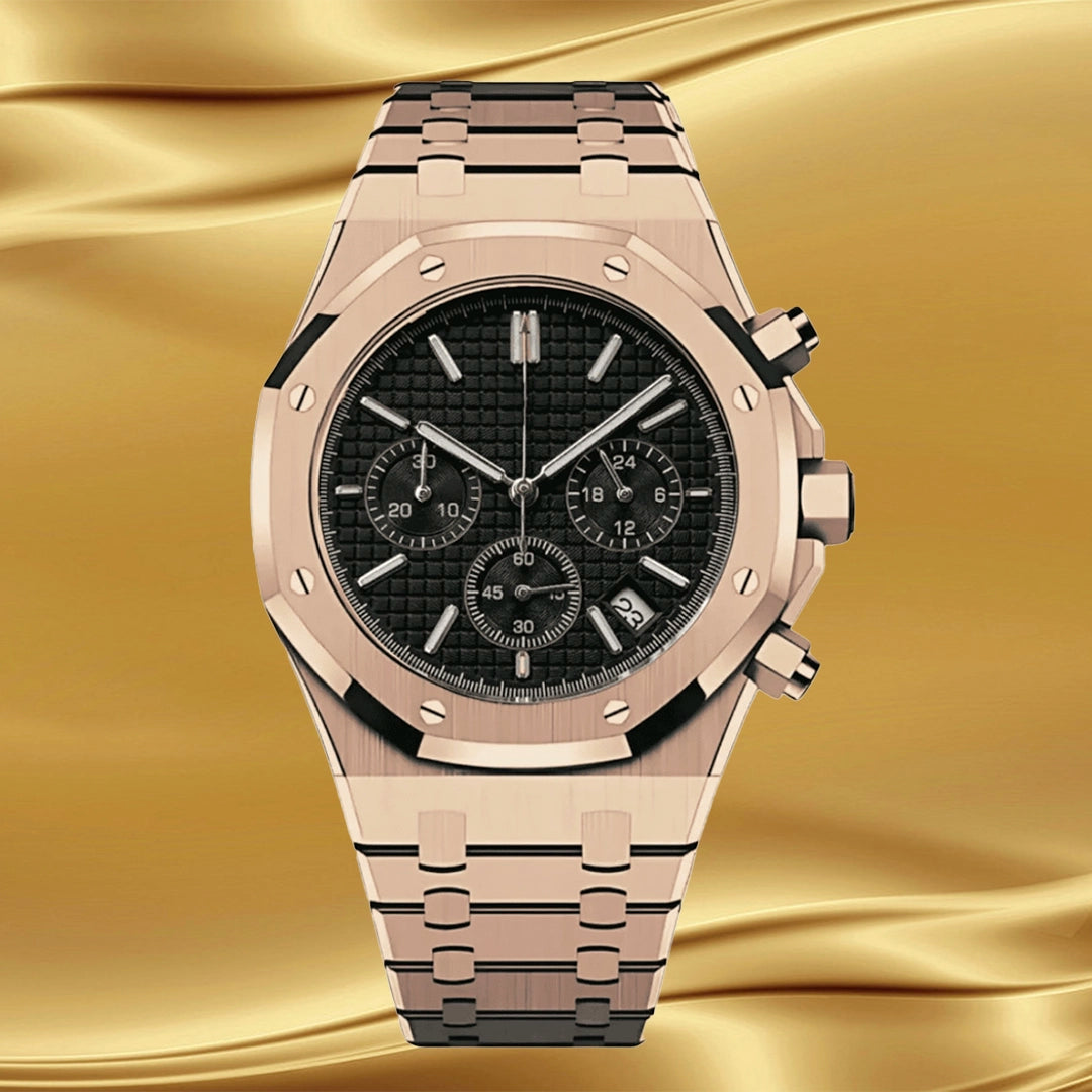 SEIKOAK MOD Royal Oak Chronograph RG — view 2