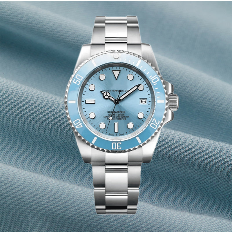 SUBIKO MOD Submariner Baby Blue — view 2