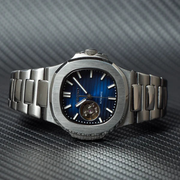 NAUTILUS OPEN HEART BLUE