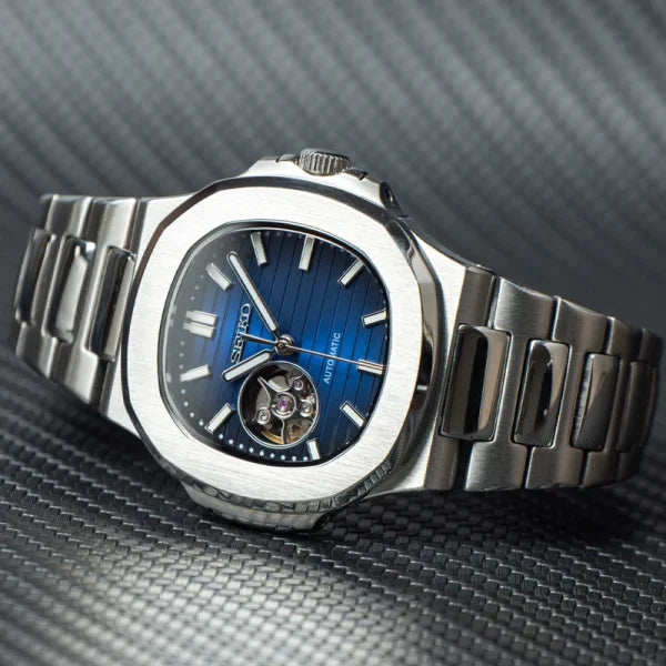 NAUTILUS OPEN HEART BLUE