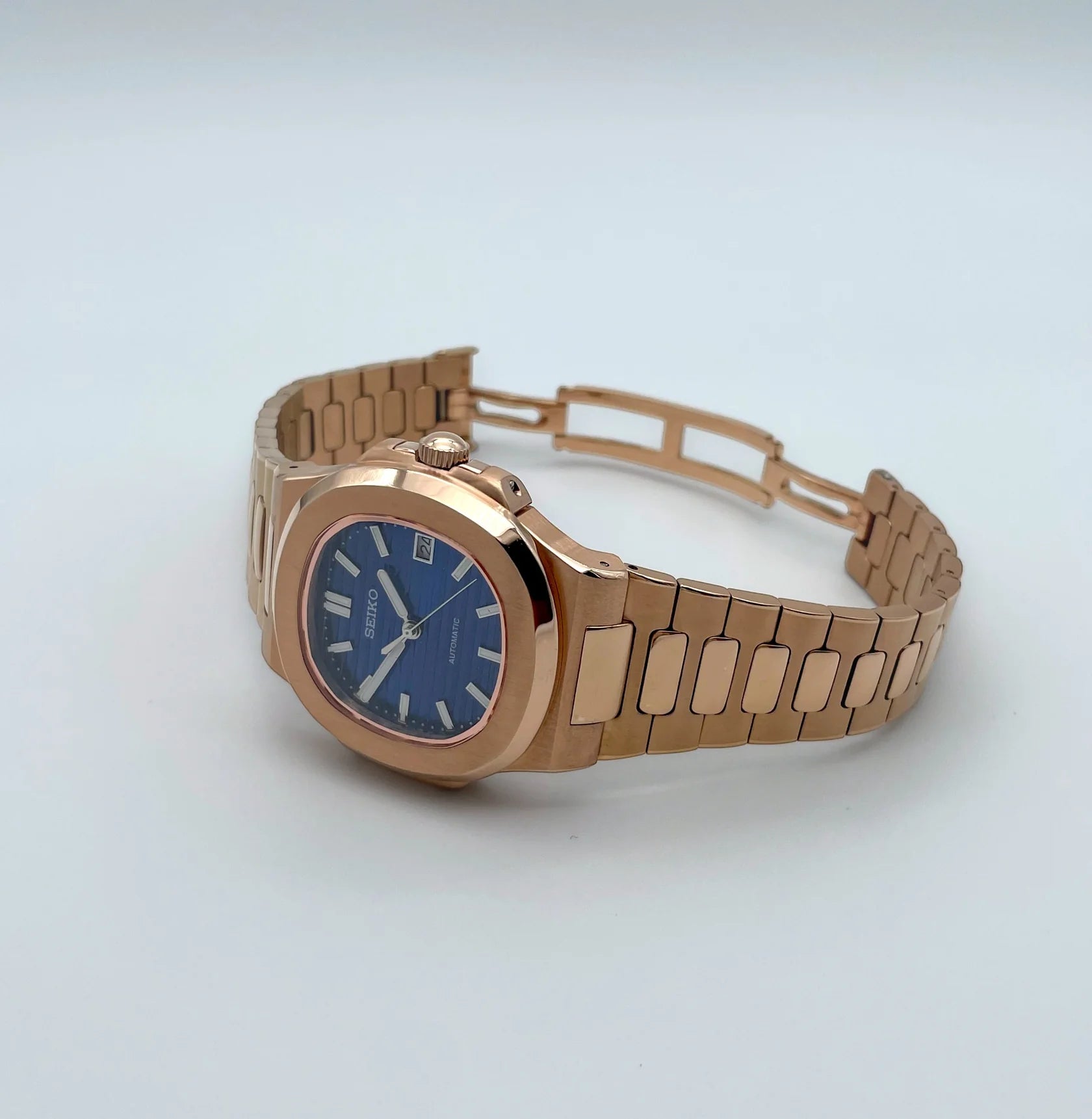 NAUTILUS BLUE ROSEGOLD