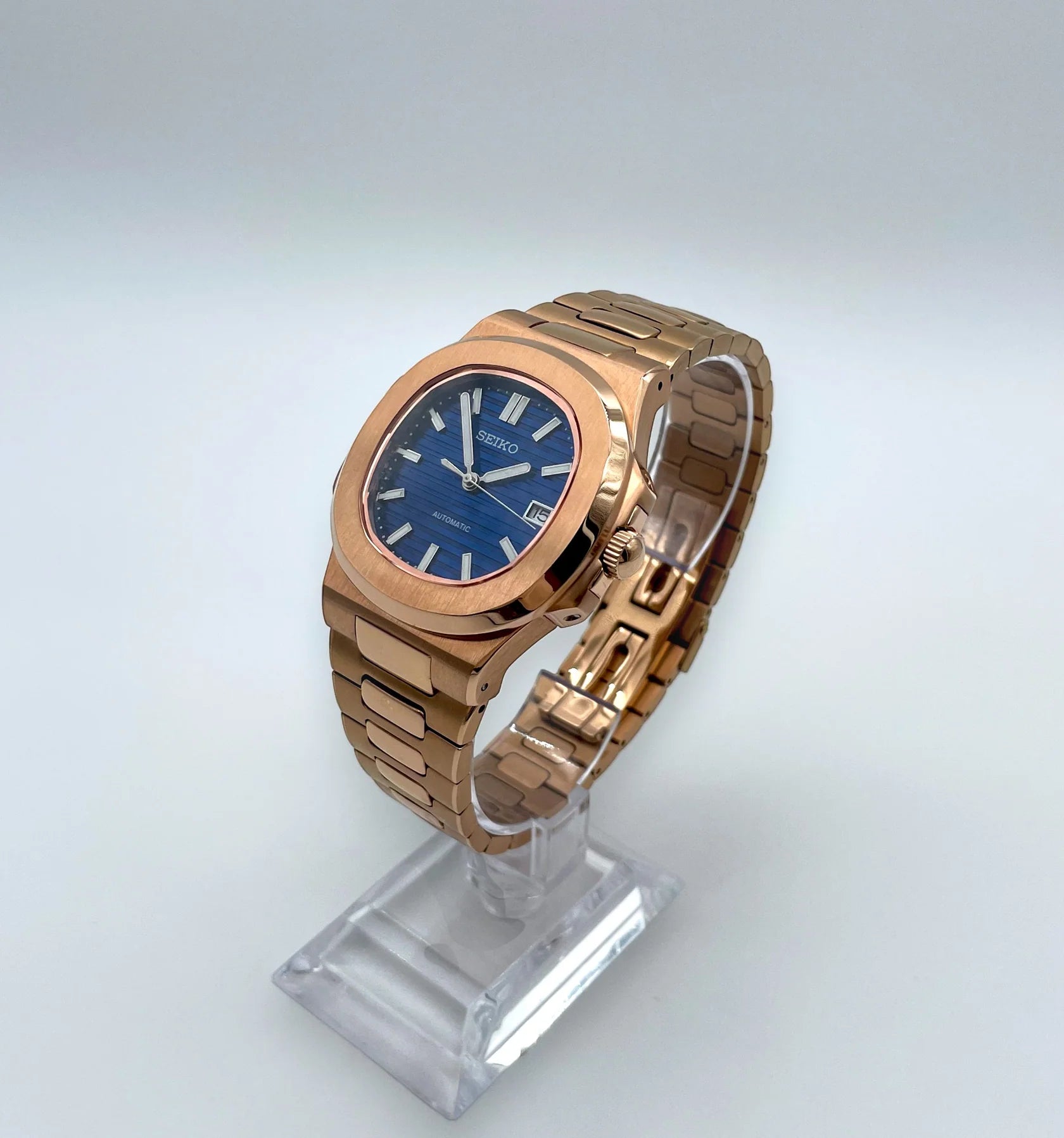 NAUTILUS BLUE ROSEGOLD