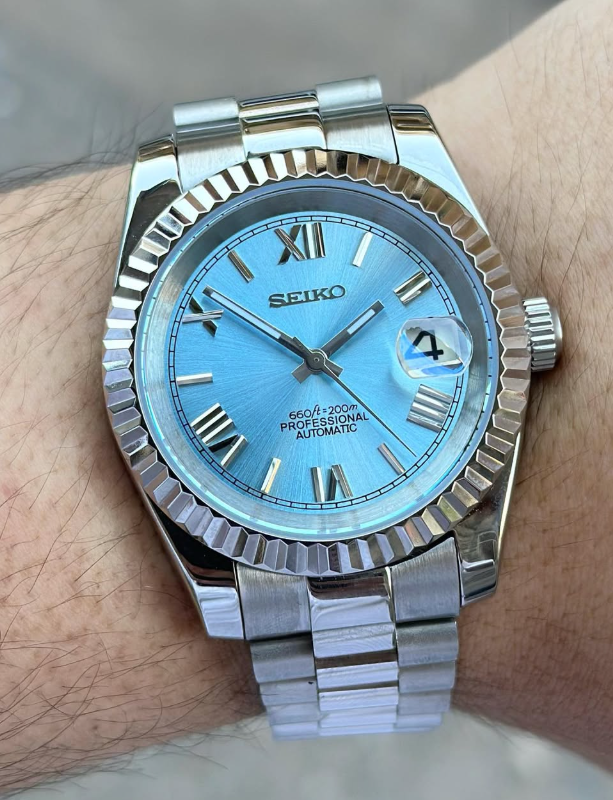 DATEJUST ICE BLUE ROMAN