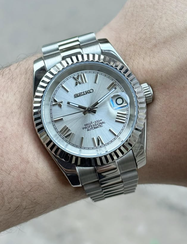 DATEJUST WHITE ROMAN
