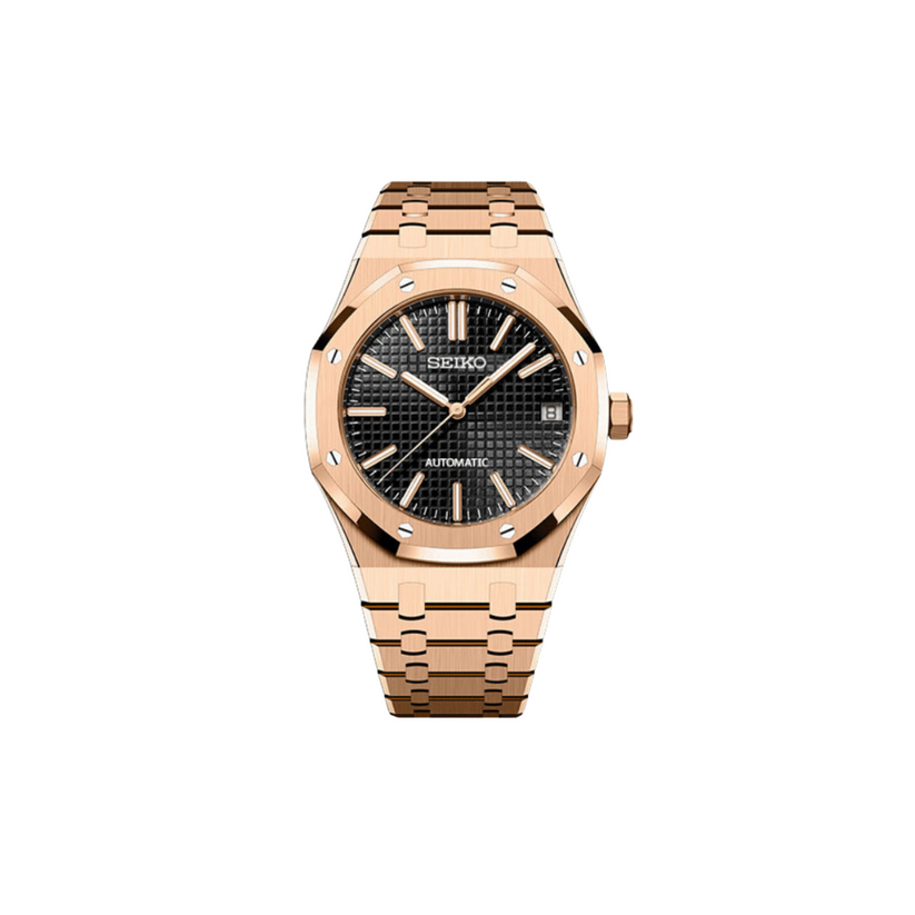 ROYAL OAK ROSE GOLD BLACK