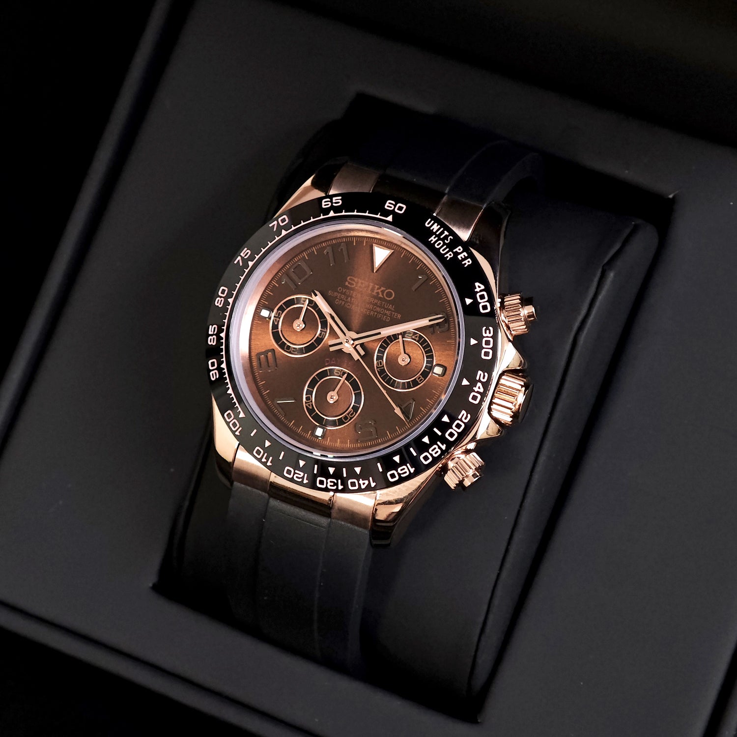 DAYTONA CHOCOLATE DIAL (RUBBER STRAP)