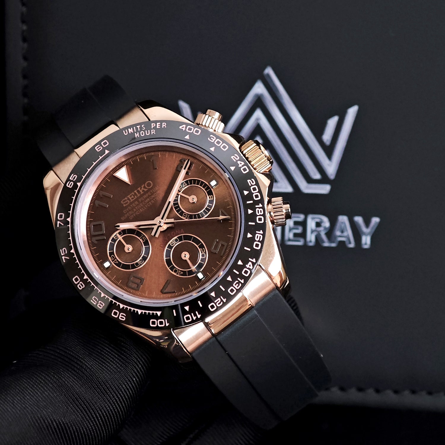 DAYTONA CHOCOLATE DIAL (RUBBER STRAP)