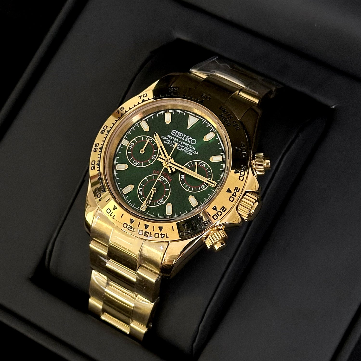 DAYTONA GOLD EMERALD