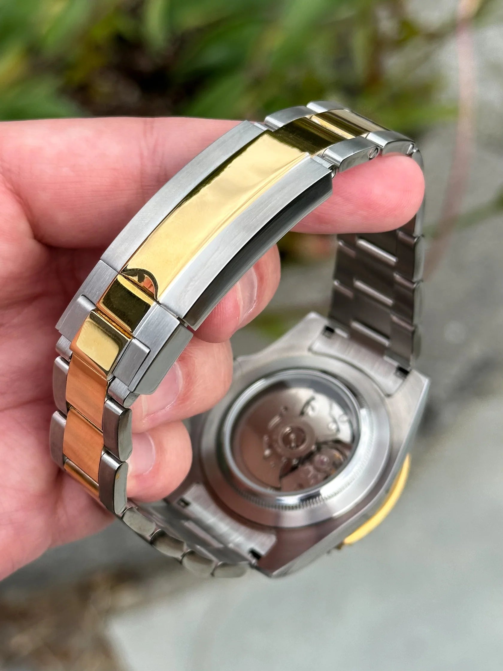 SUBMARINER BLUESY GOLD DUAL TONE