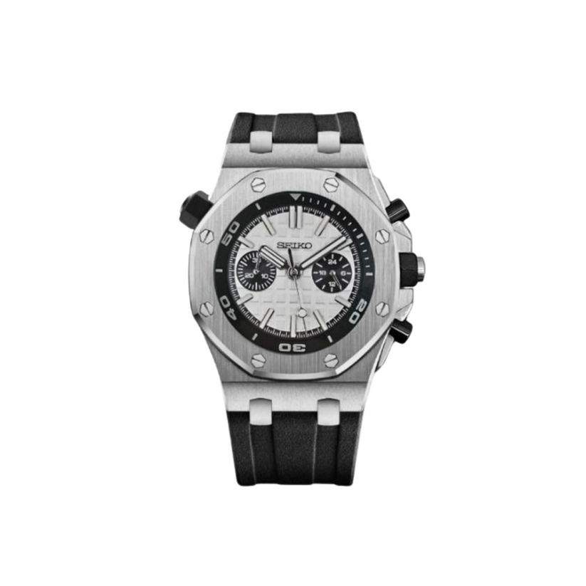 SEIKO MOD OFFSHORE PANDA MEN'S WATCH