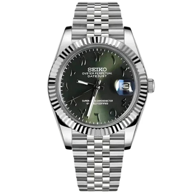 Seikojust | Arabic Olive Green — Front view