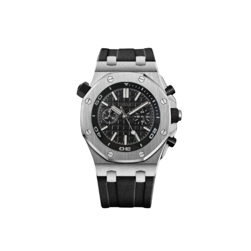 SEIKO MOD OFFSHORE STEEL MEN'S WATCH