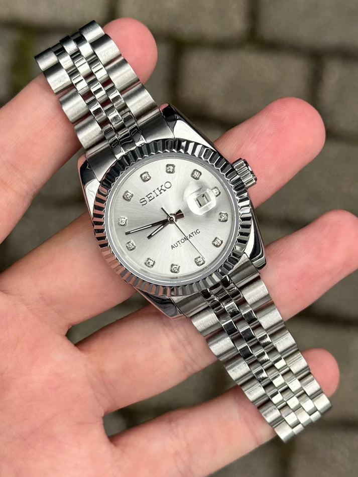 31mm DATEJUST SILVER DIAMOND