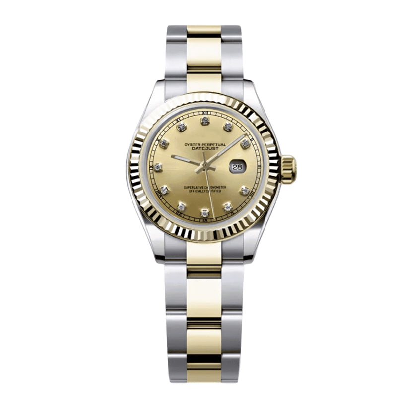 SEIKJUST MOD Lady Two-Tone Gem Gold — view 1