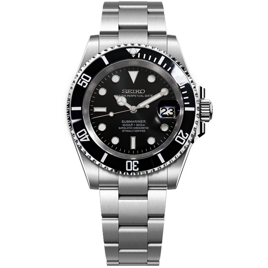 Seikomariner | Black — Front view