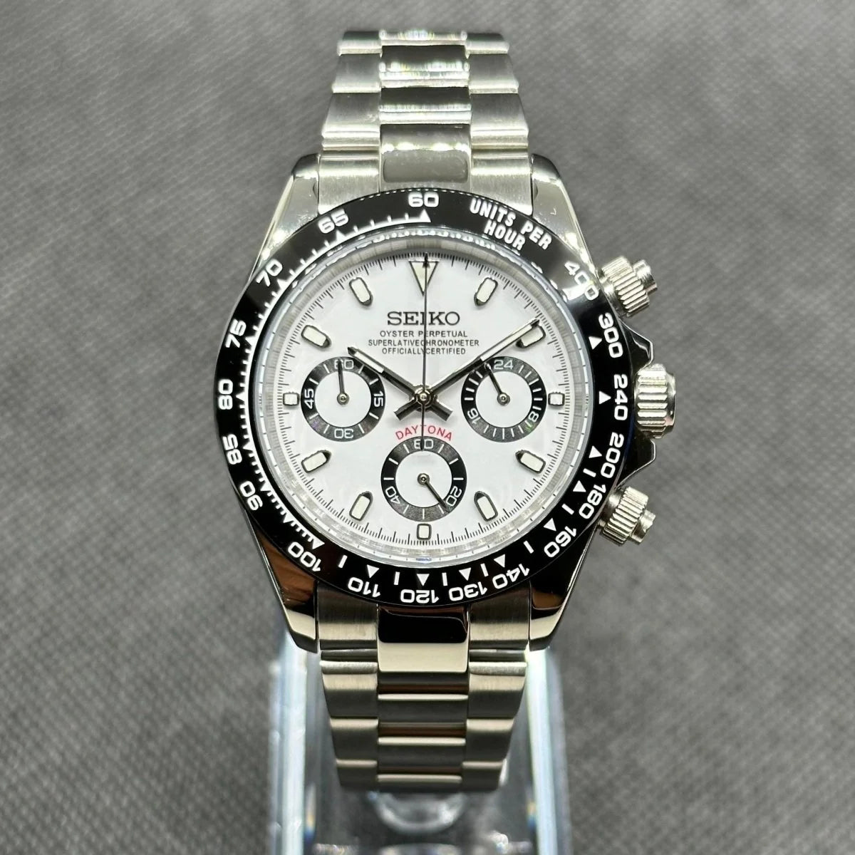 Seiko mod Daytona Panda