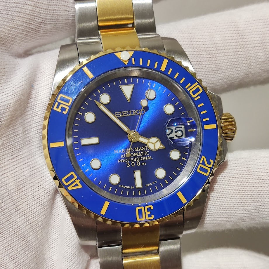 SUBMARINER BLUESY GOLD DUAL TONE