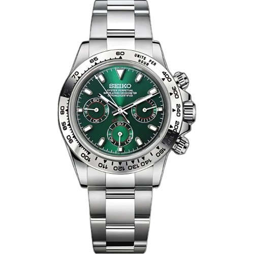 Seitona | Silver Green — Front view