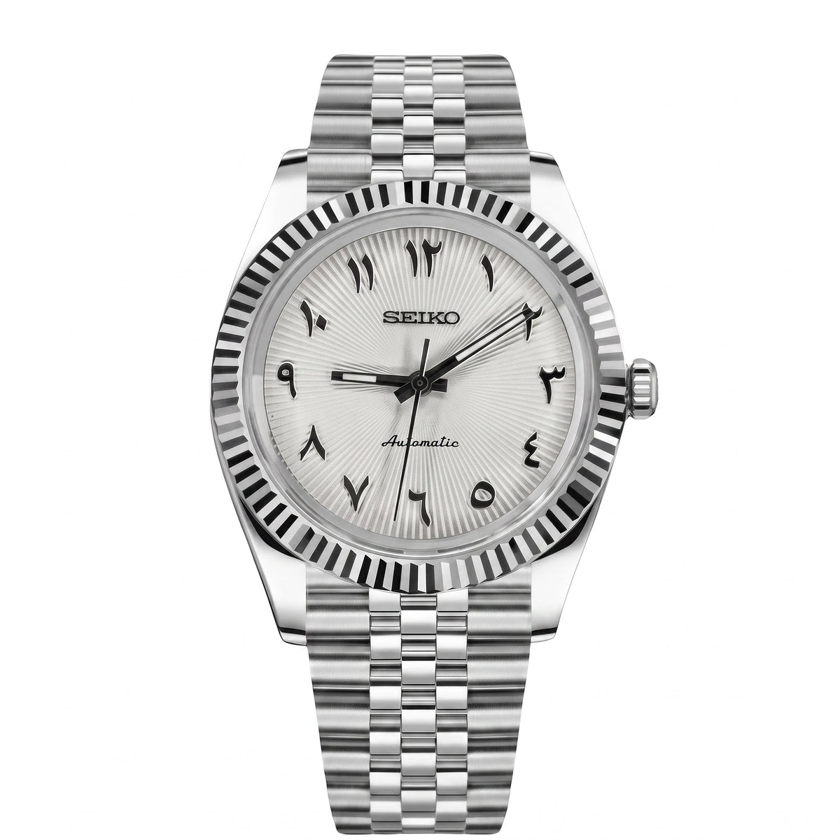 Seikojust | White Arabic — Front view