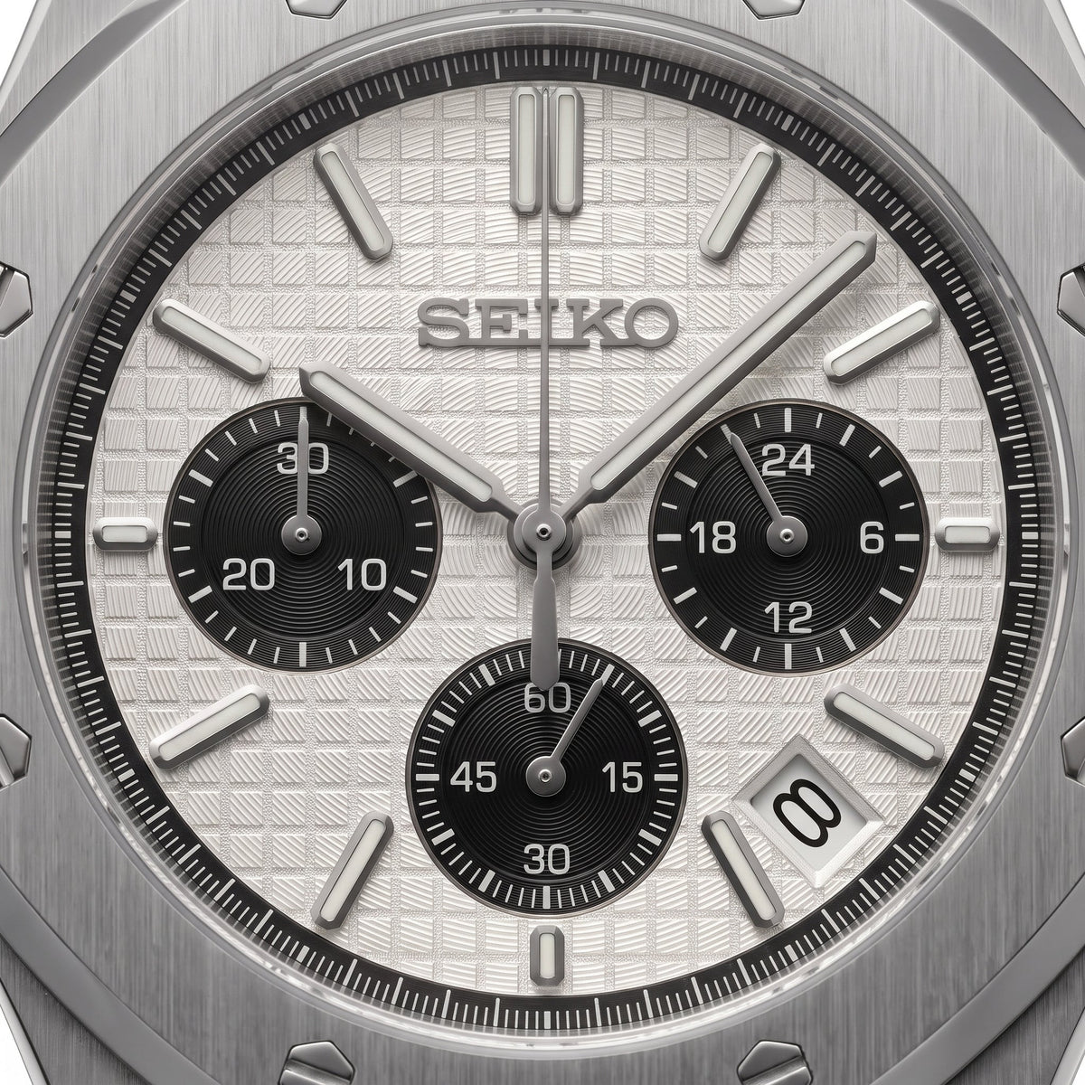 Seikoak | Chronograph Panda — Detail 1
