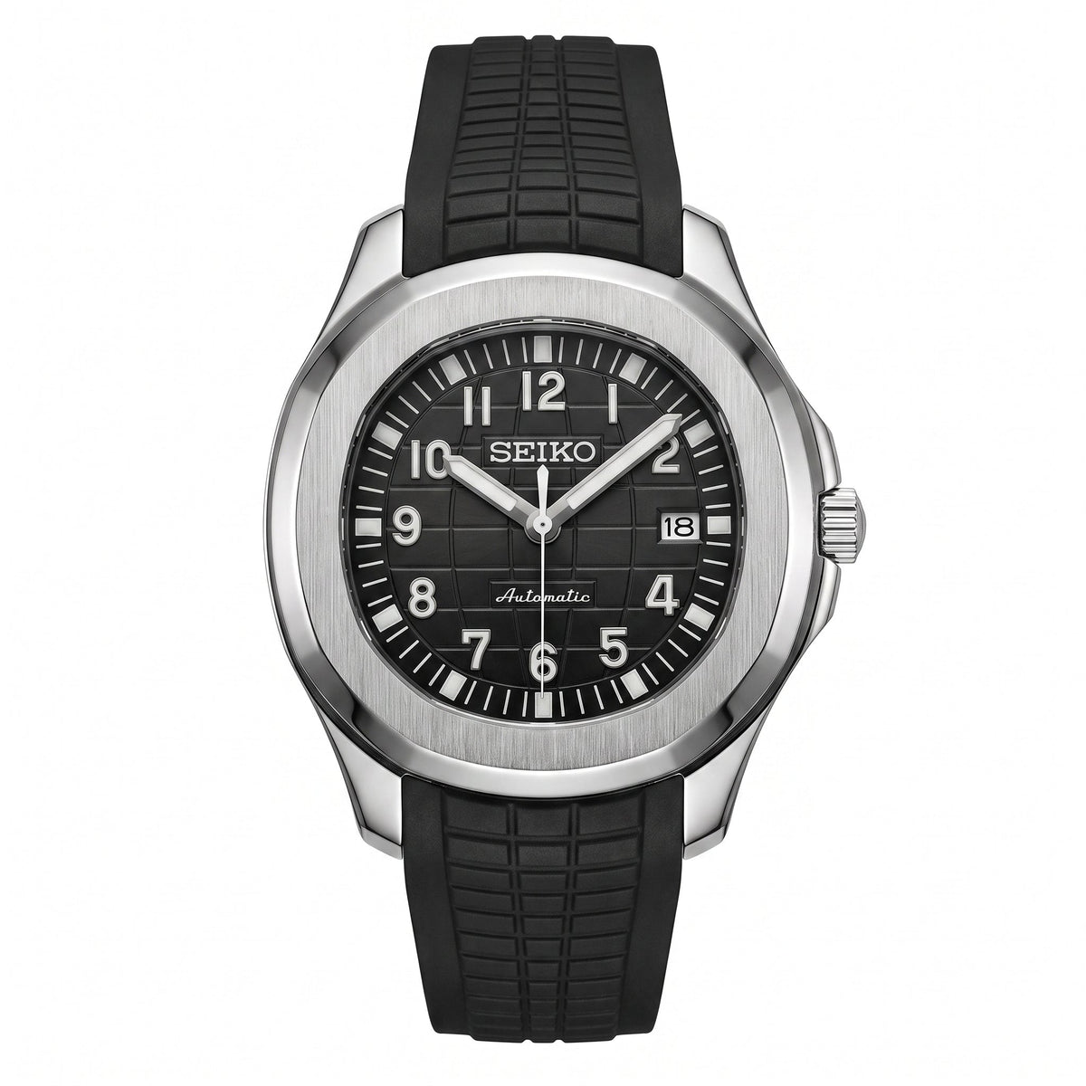 Seikonaut | Silver Black — Front view