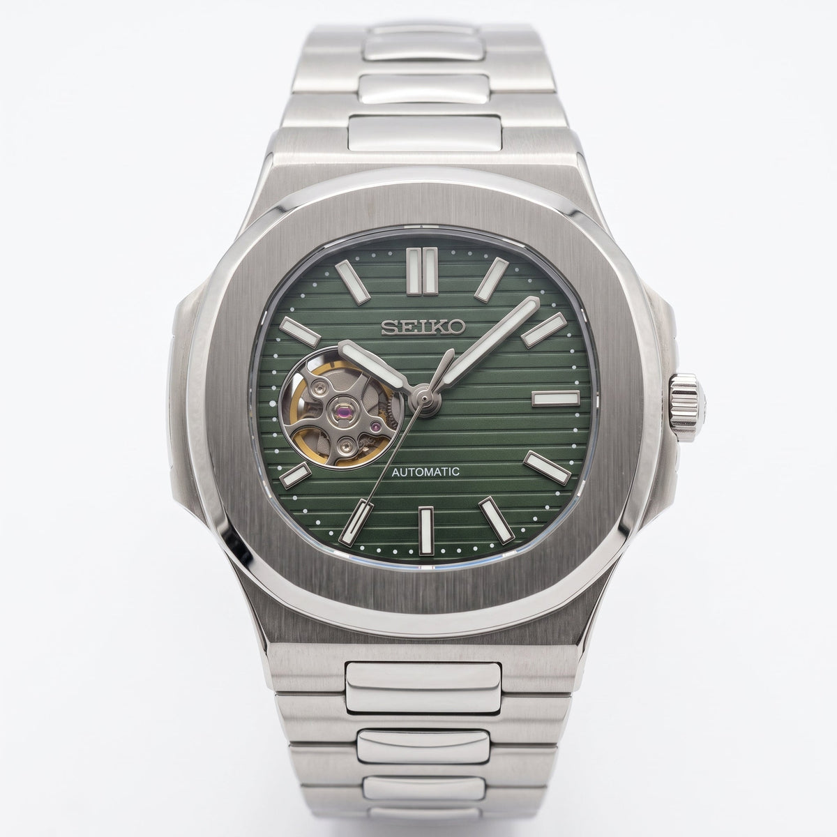 Nautiko | (Open Heart) Green — Front view