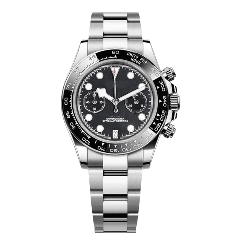 SEIKBAY MOD Black Bay Chrono Black — view 1