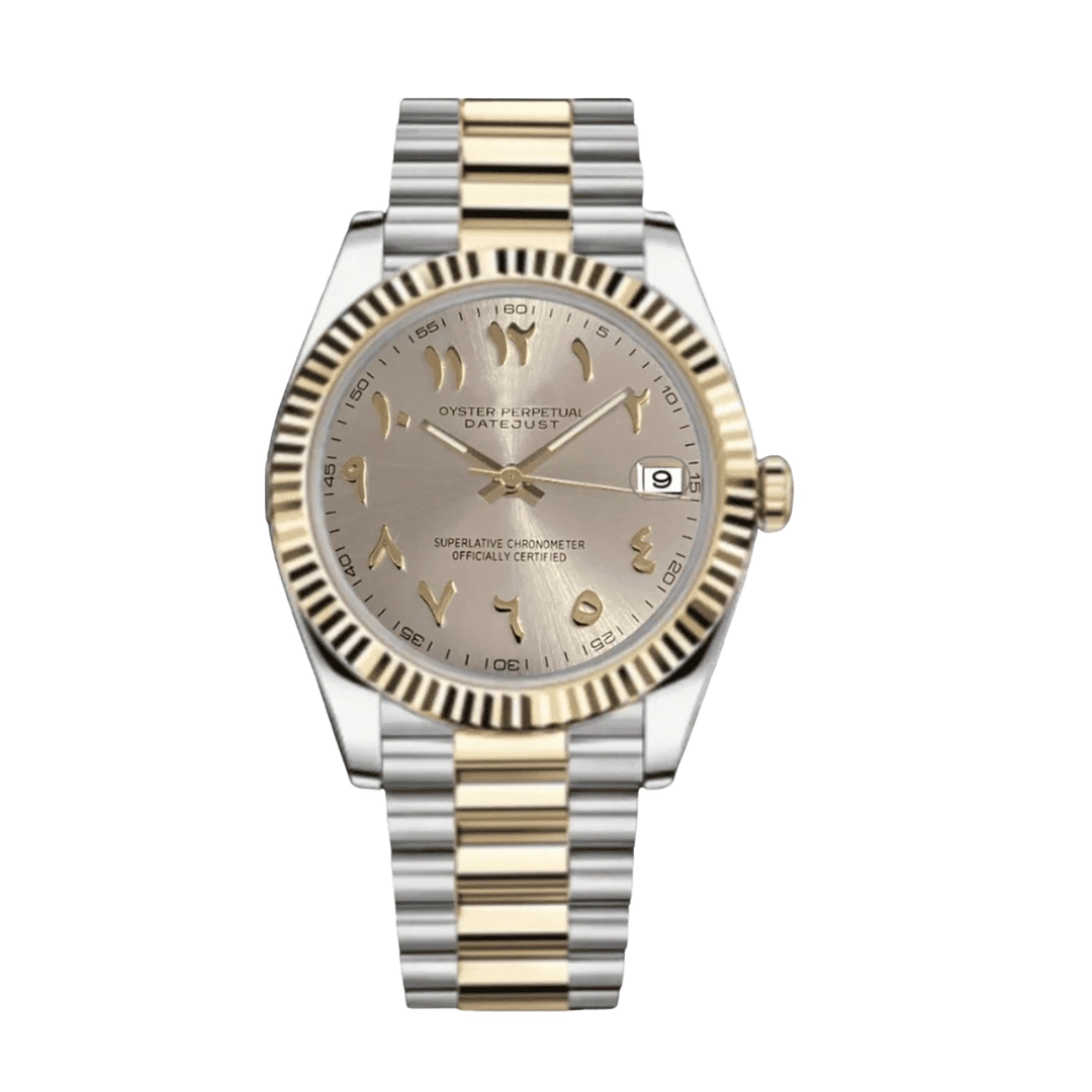 SEIKJUST MOD Arabic Champagne Gold — view 1